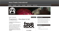 Desktop Screenshot of jesusfreaks.com